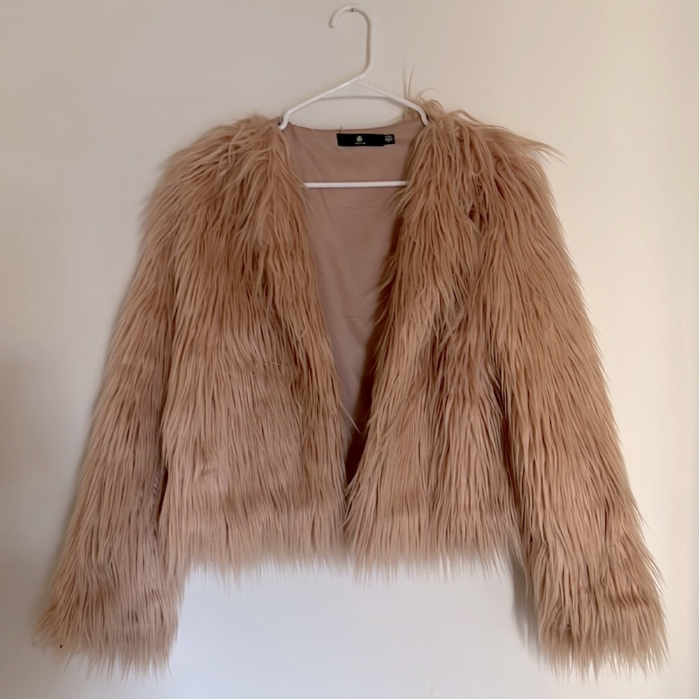 Missguided Shaggy Faux Fur